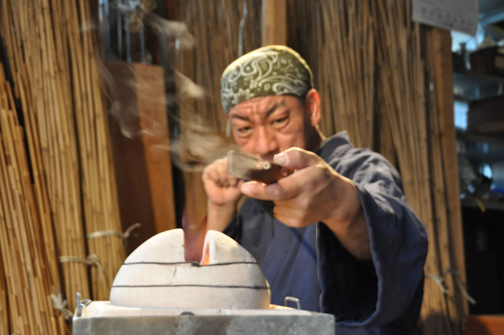 M476　竹製バスロッド