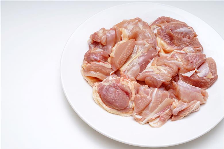 M165　紀州うめどりもも肉切身　２００ｇｘ８