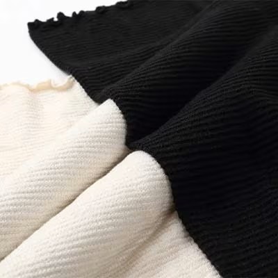 M203　シルク腹巻きブラックスモーキーブルー