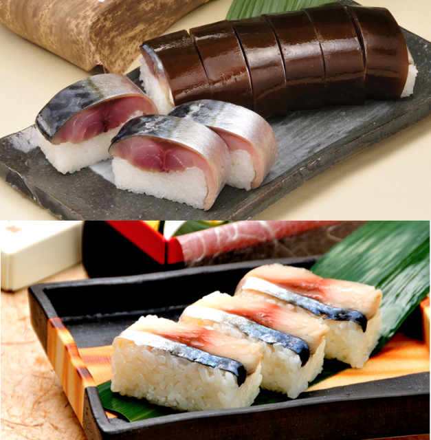 M322　紀州あせ葉寿司（鯖）と鯖棒寿司の詰合せ