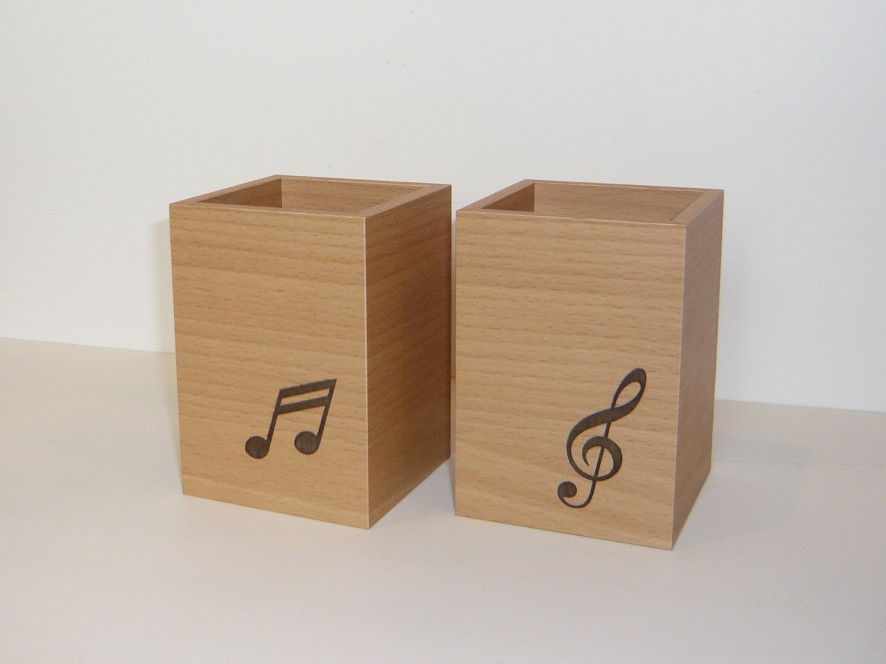 M339　ＥＣＯＨＡＣＯペンホルダーセット（ト音記号と１６分音符）