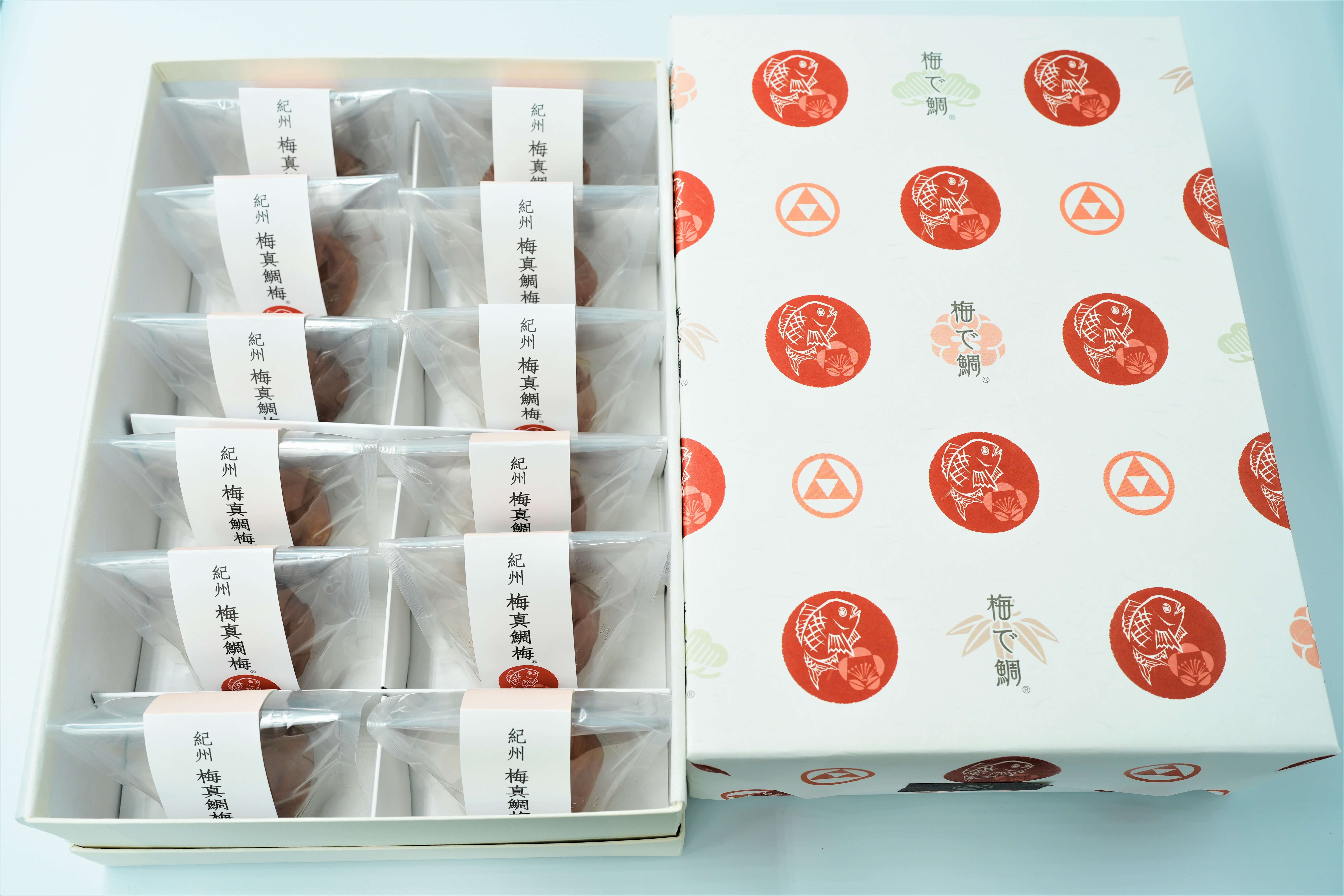M433　【岩谷】紀州　梅真鯛梅　十二個入　２セット