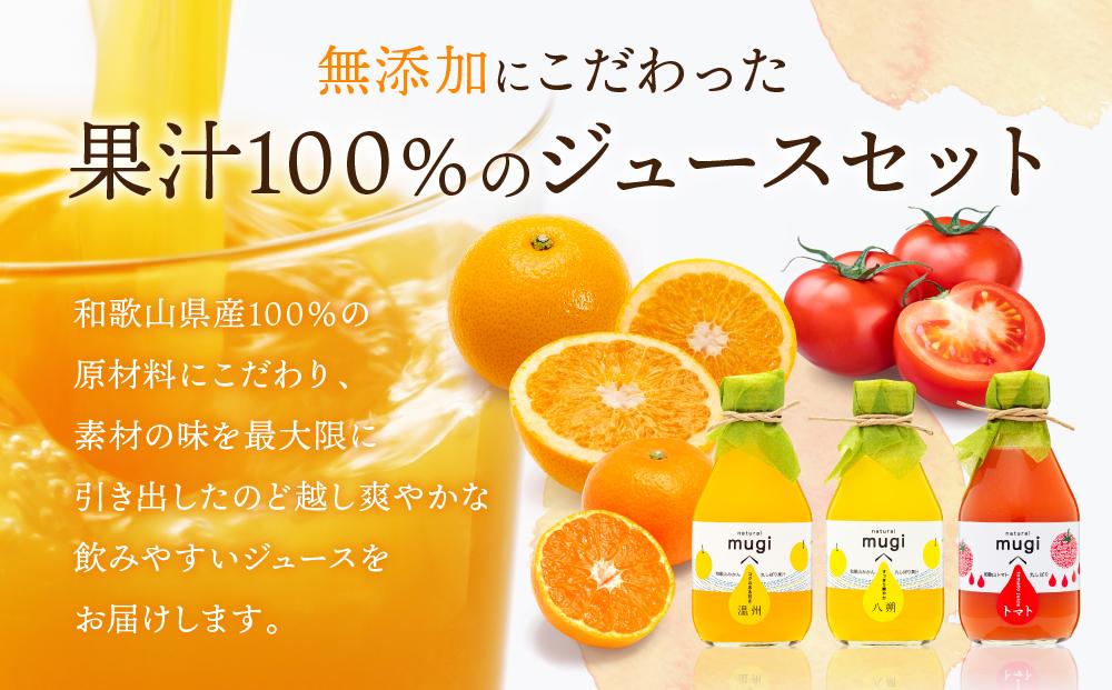 無添加・果汁100％わかやまジュースのじかん　180ｍｌセット