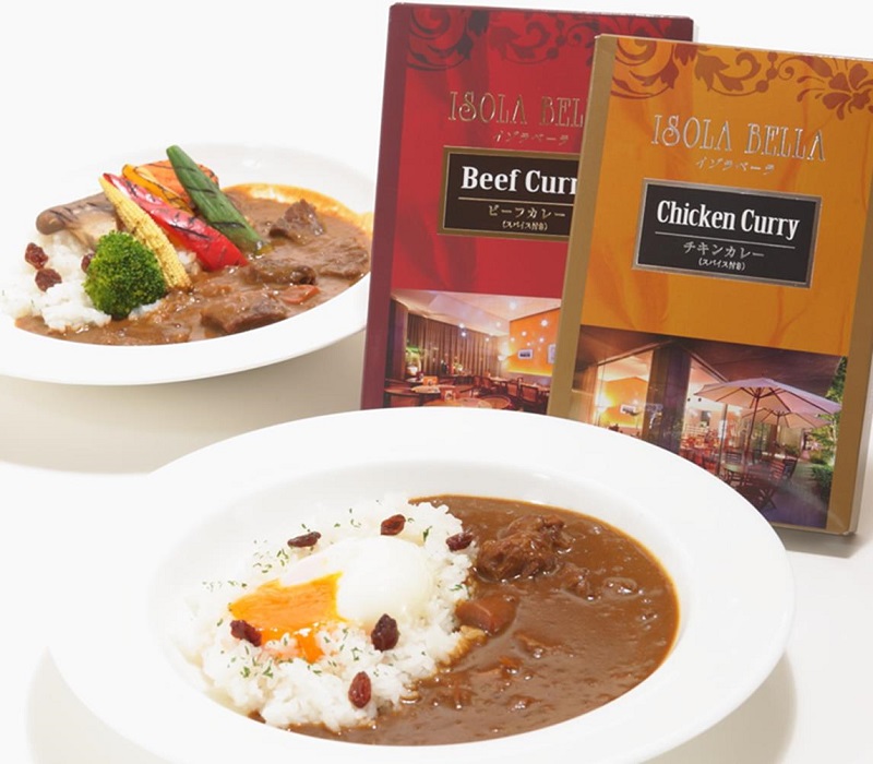 イゾラベーラ特製ビーフ・チキンカレー(レトルト) 5個セット