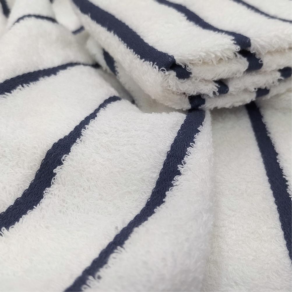 【バスタオル3枚組】オーガニックコットンバスタオル（60×120cm） しまふわNB-B3