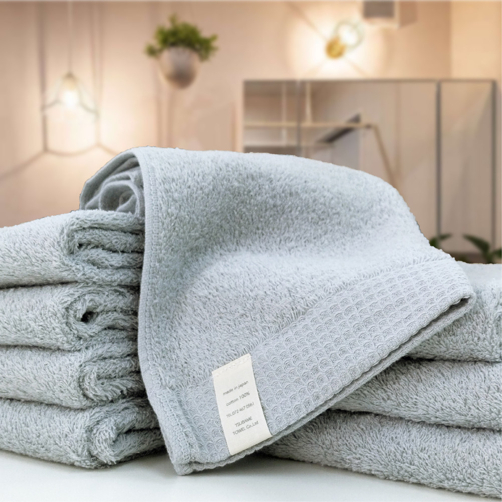 【フェイスタオル8枚組】思わずふれたくなる フェイスタオル 34×85cm ふれるF8-MI