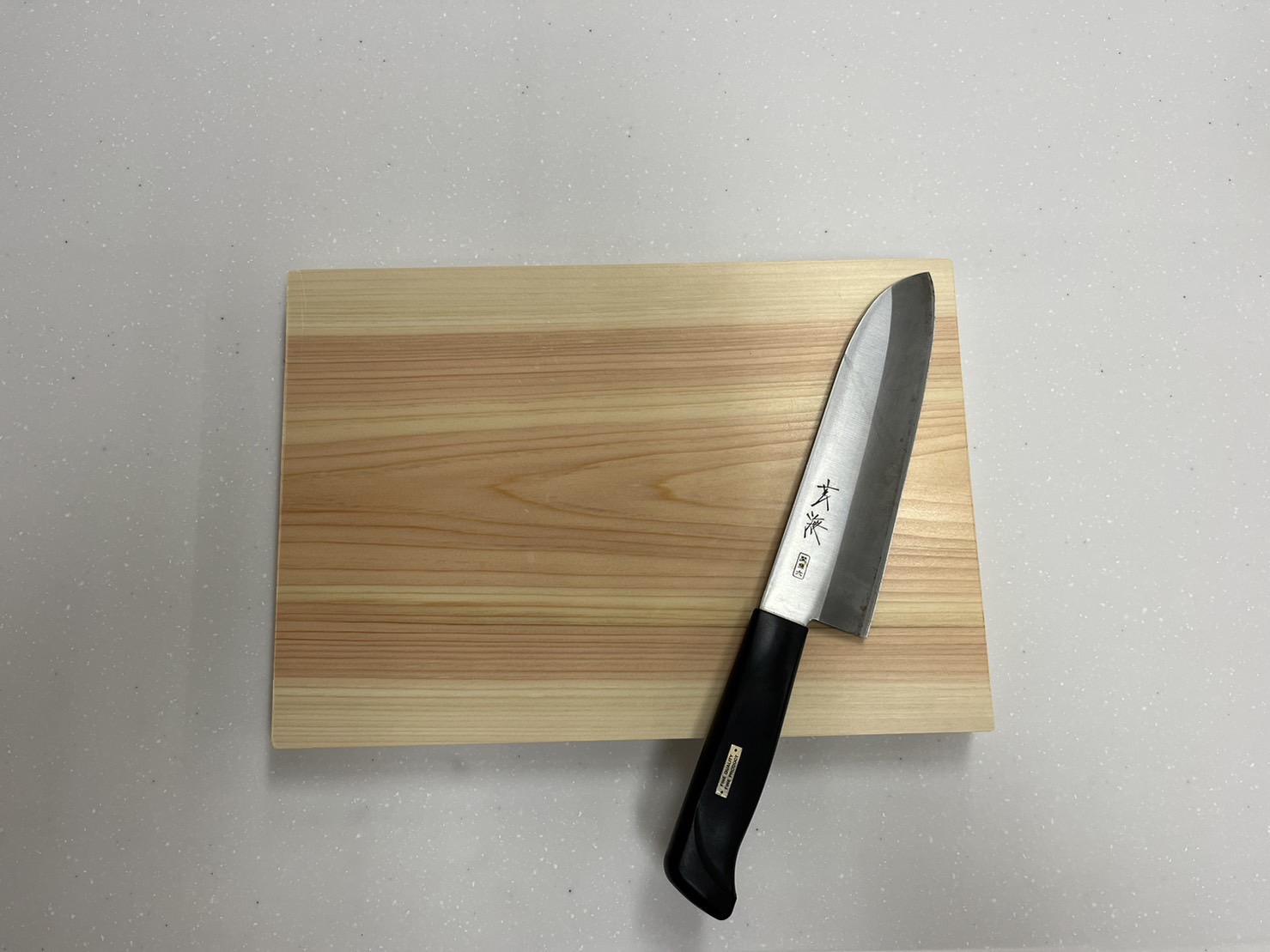 紀州桧のまな板 300×210mm