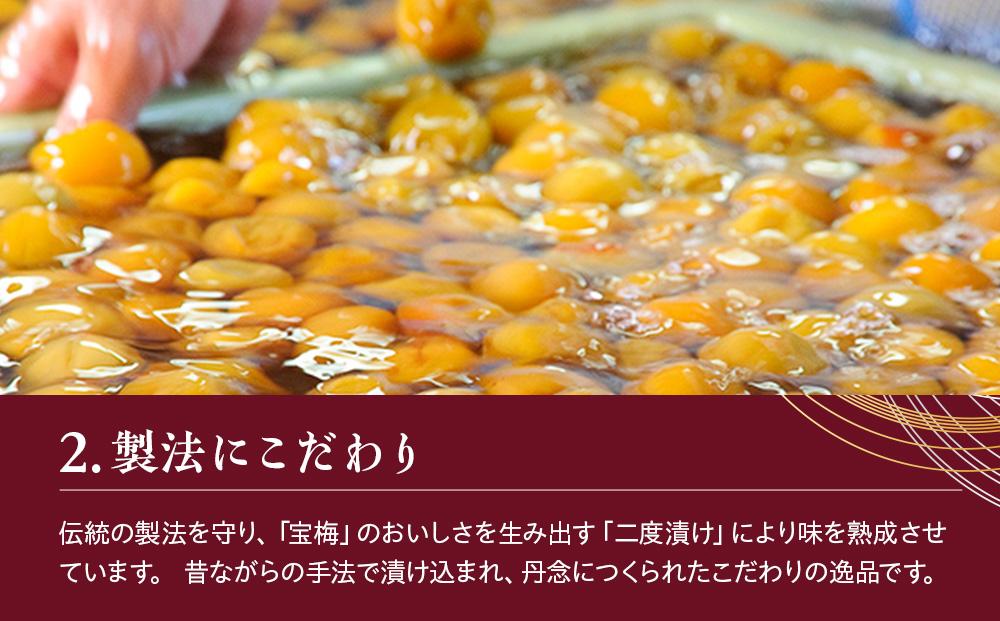 メディア掲載多数経験！紀州産南高梅 宝梅500g