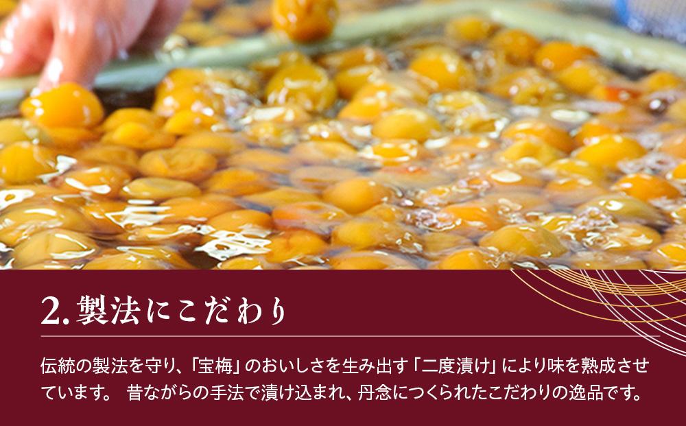 メディア掲載多数経験！紀州産南高梅 宝梅900g