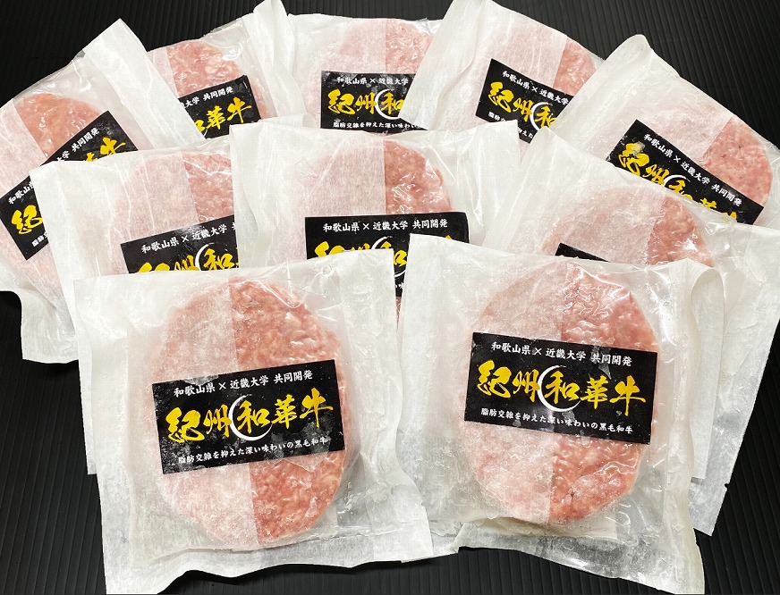紀州和華牛 生ハンバーグ 10個入り