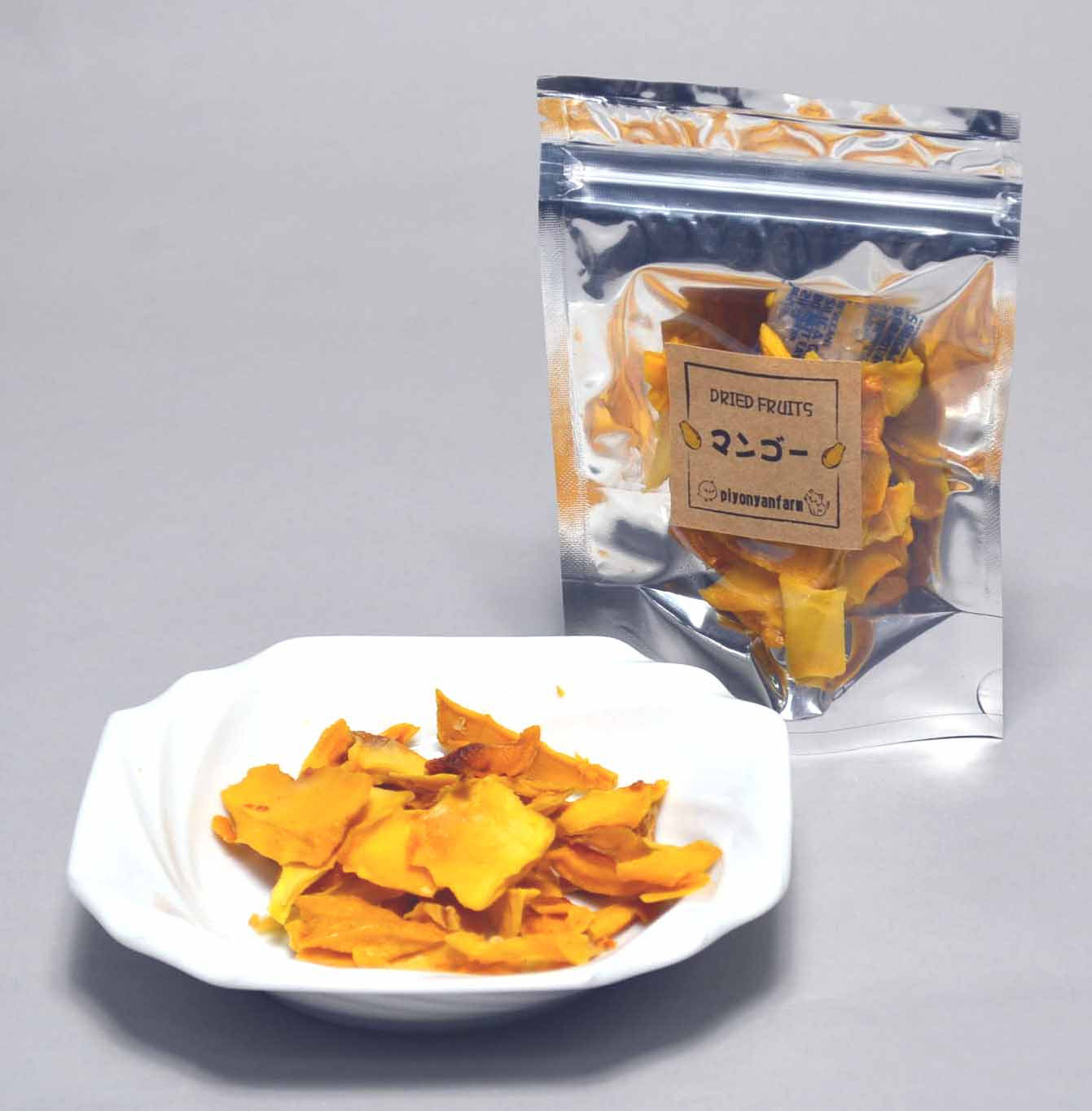 自然な味わい 国産 ドライフルーツ イチゴ ・ マンゴー 各3袋 セット ピヨにゃんファーム