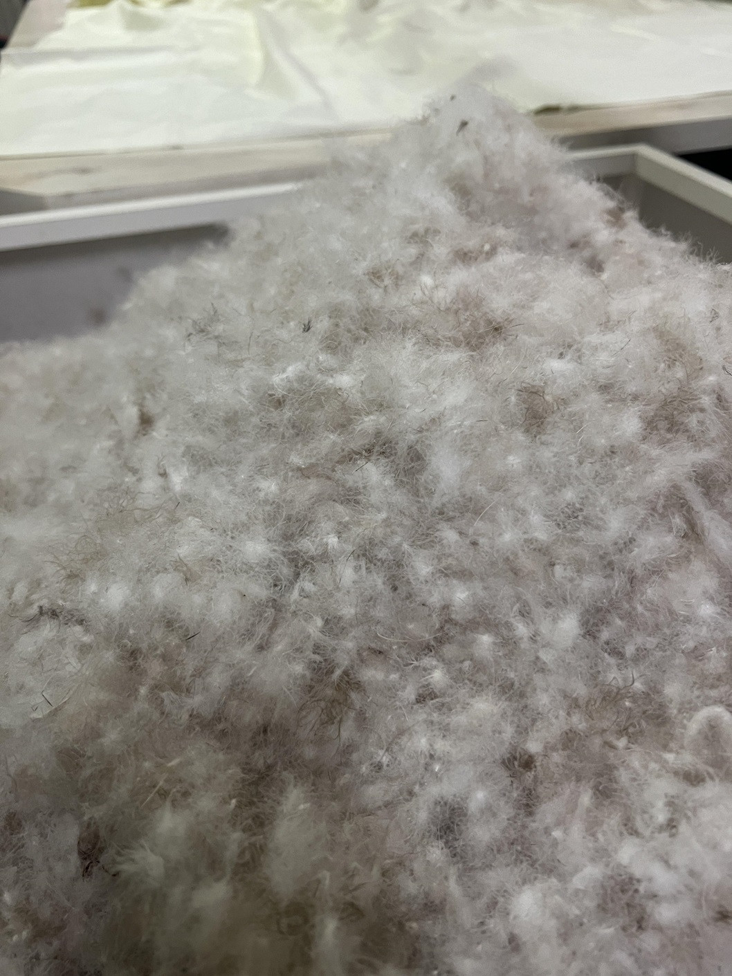 良質グリーンダウン90の羽毛ふとん シングルロング 約150×210cm 専門店のハンドメイド