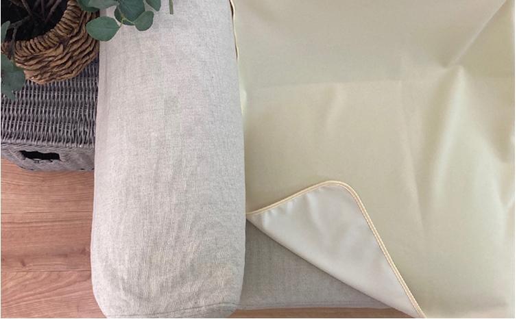 洗える消臭・防水おねしょシーツ 部分用（150×100cm）アイボリー BS-3H