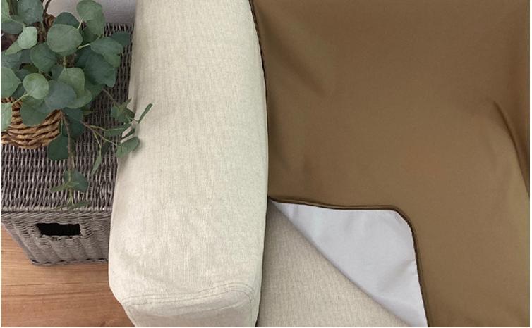 洗える消臭・防水おねしょシーツ 部分用（150×100cm）ブラウン BS-3H