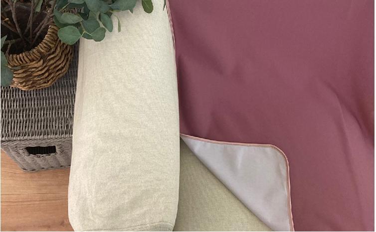 洗える消臭・防水おねしょシーツ 部分用（150×100cm）ワイン BS-3H