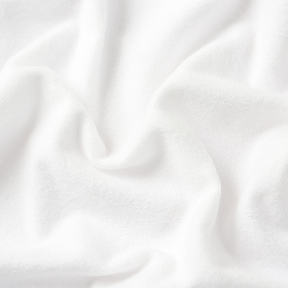 ★紀州晒 紀州ネル ネル生地 フランネル 300番ネル コットン 綿100％ 100双糸  薄手 双糸 無地 両毛 両面起毛 平織り 白ネル ネル 工場直売 3m 幅約72cm  　