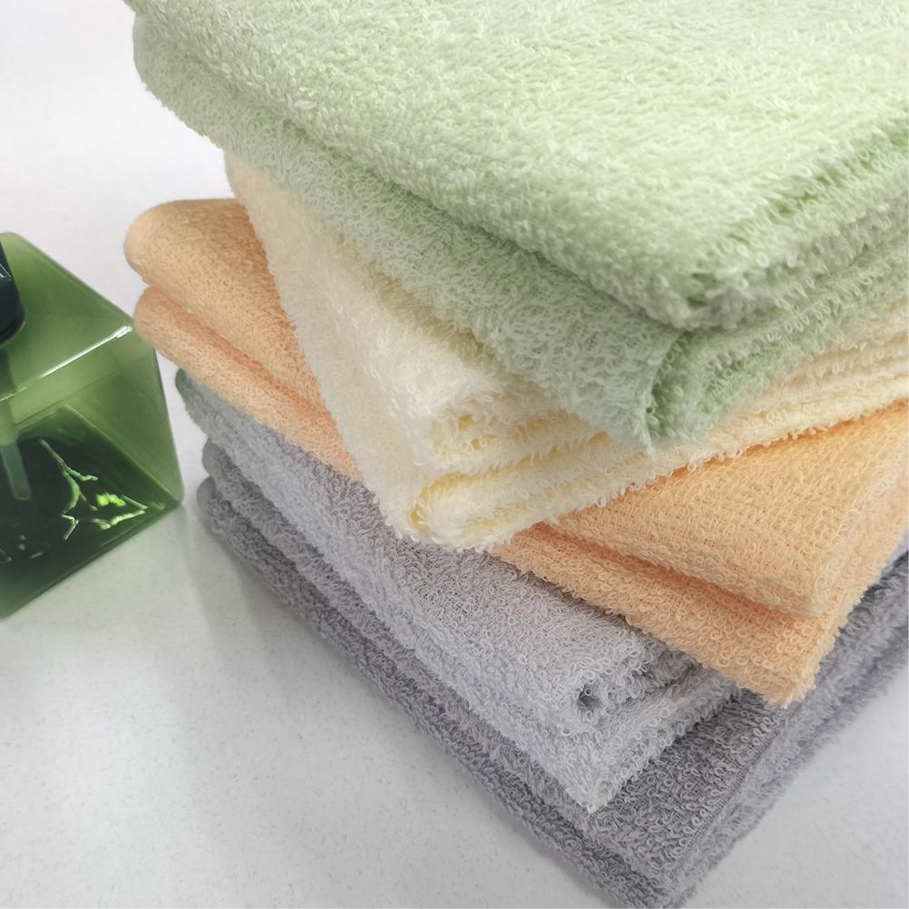 【フェイス10枚組】いろいろカラーの薄手フェイスタオル（ 34×84cm）GR-F10