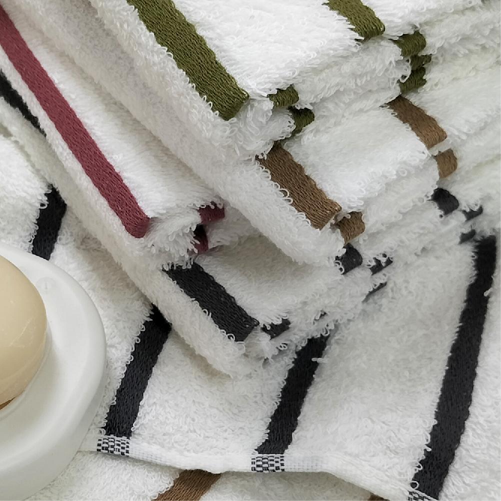 【バスタオル2枚組】オーガニックコットンバスタオル（60×120cm） しまふわRE-B2