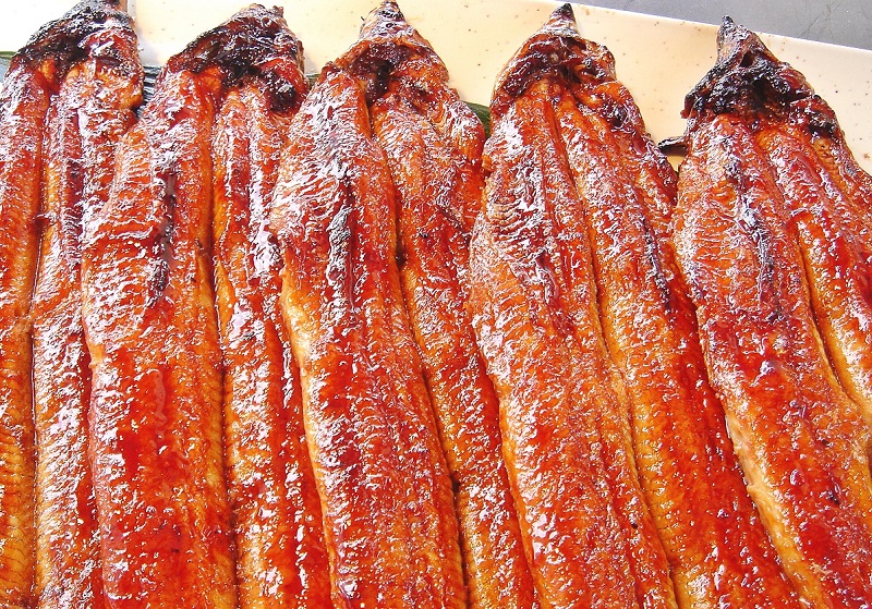 紀州職人焼　一串ずつ丁寧に焼き上げた　国産炭火蒲焼5尾