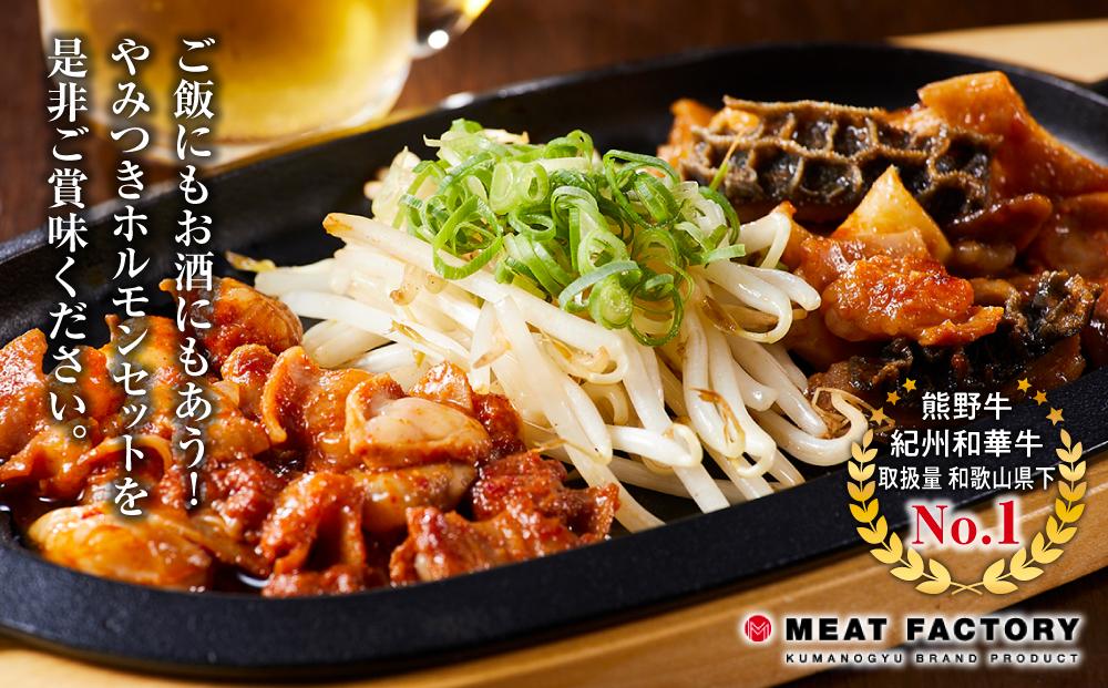 やみつきホルモンセット 400g