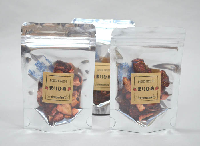 自然な味わい 国産 ドライフルーツ イチゴ ・ イチジク 各3袋 セット ピヨにゃんファーム