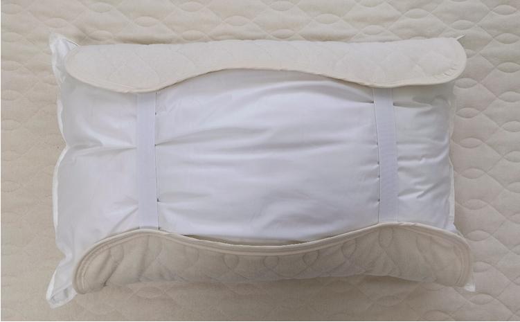 オーガニックコットンの高密度パイル枕パッド１枚 （50×60cm）　OGSK-5060-1P