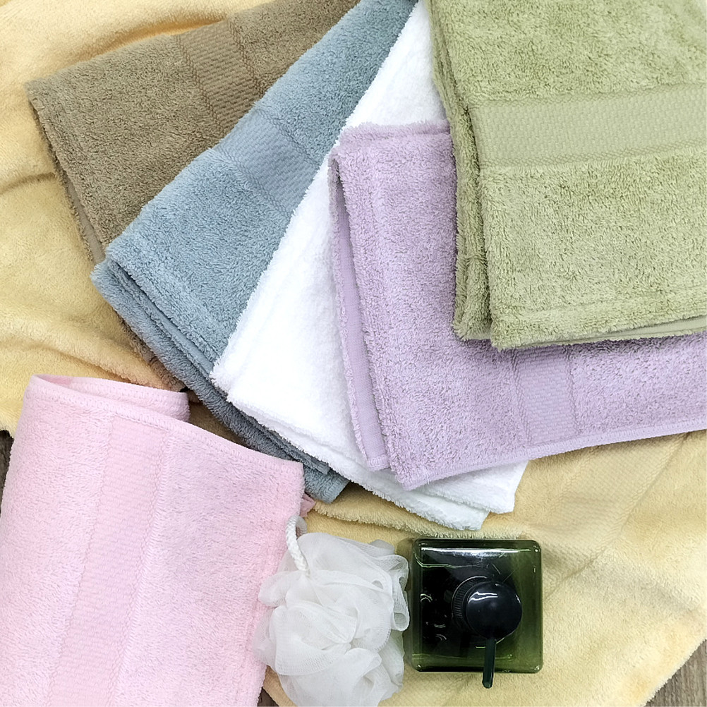 【バスタオル3枚組】しなやかオーガニックコットンタオル（60×120cm）ナナイロB3-GR