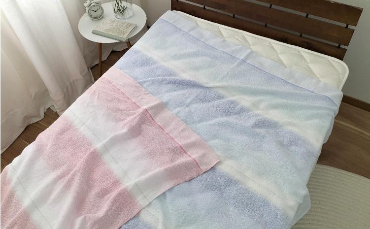 ふんわりやわらかタオルケット　Sサイズ（140×190cm）ピンク SNT-9ーPI