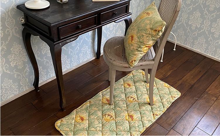 【ソファーパッド2人掛用50×100】ベストオブモリス アネモネ グリーン MR-5010-A