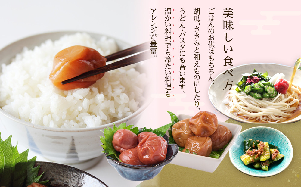 無選別 和歌山の完熟南高梅 味が染み込んだ梅干し はちみつ味 500g 塩分10％