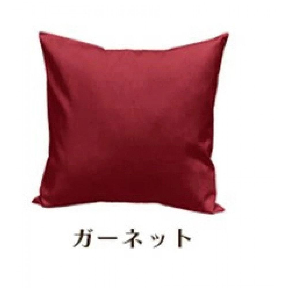 染」2枚組クッションカバー 50×50cmタイプ ガーネット 国産