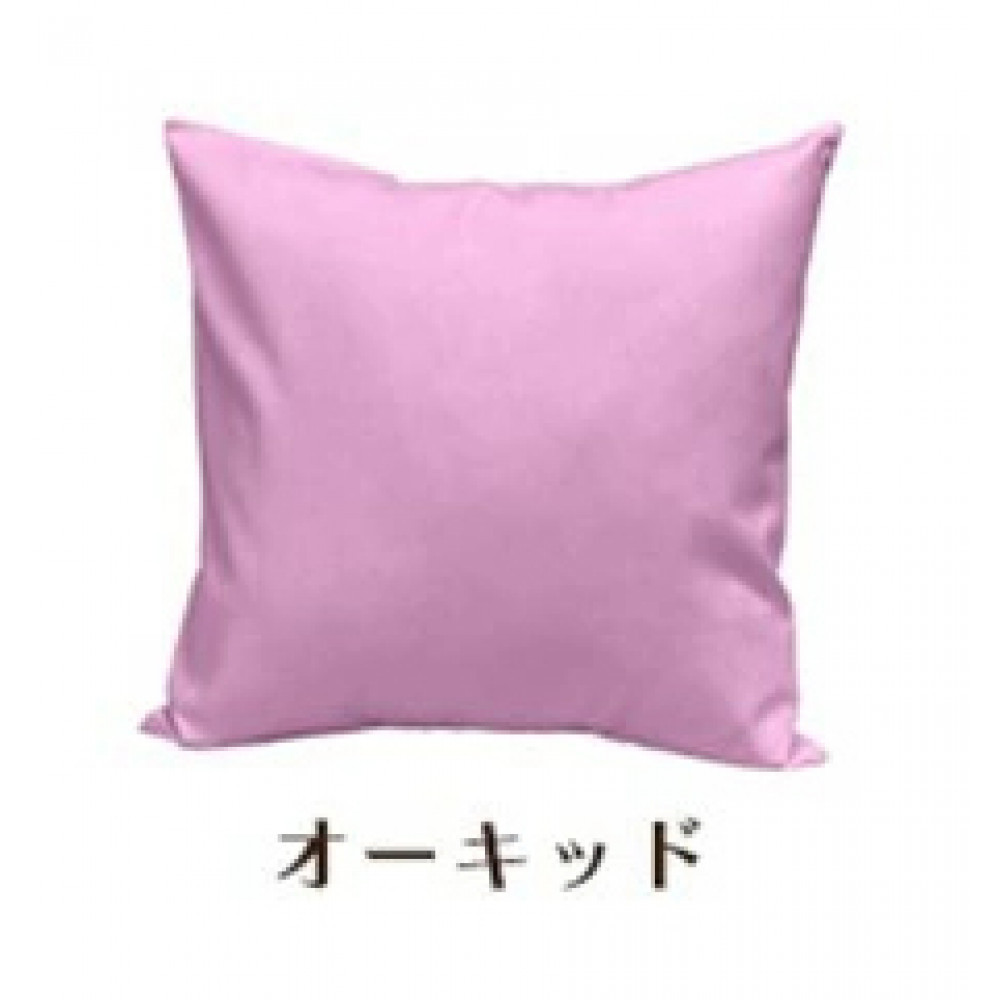 「染」2枚組クッションカバー 60×60cmタイプ オーキッド 国産オックスフォード生地 無地