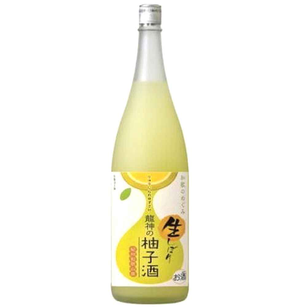 和歌のめぐみ 生搾り「龍神の柚子酒」1800ml 1本