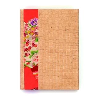 柿渋塗 四つ目箱 便せんサイズ 柿渋布付【TN83】