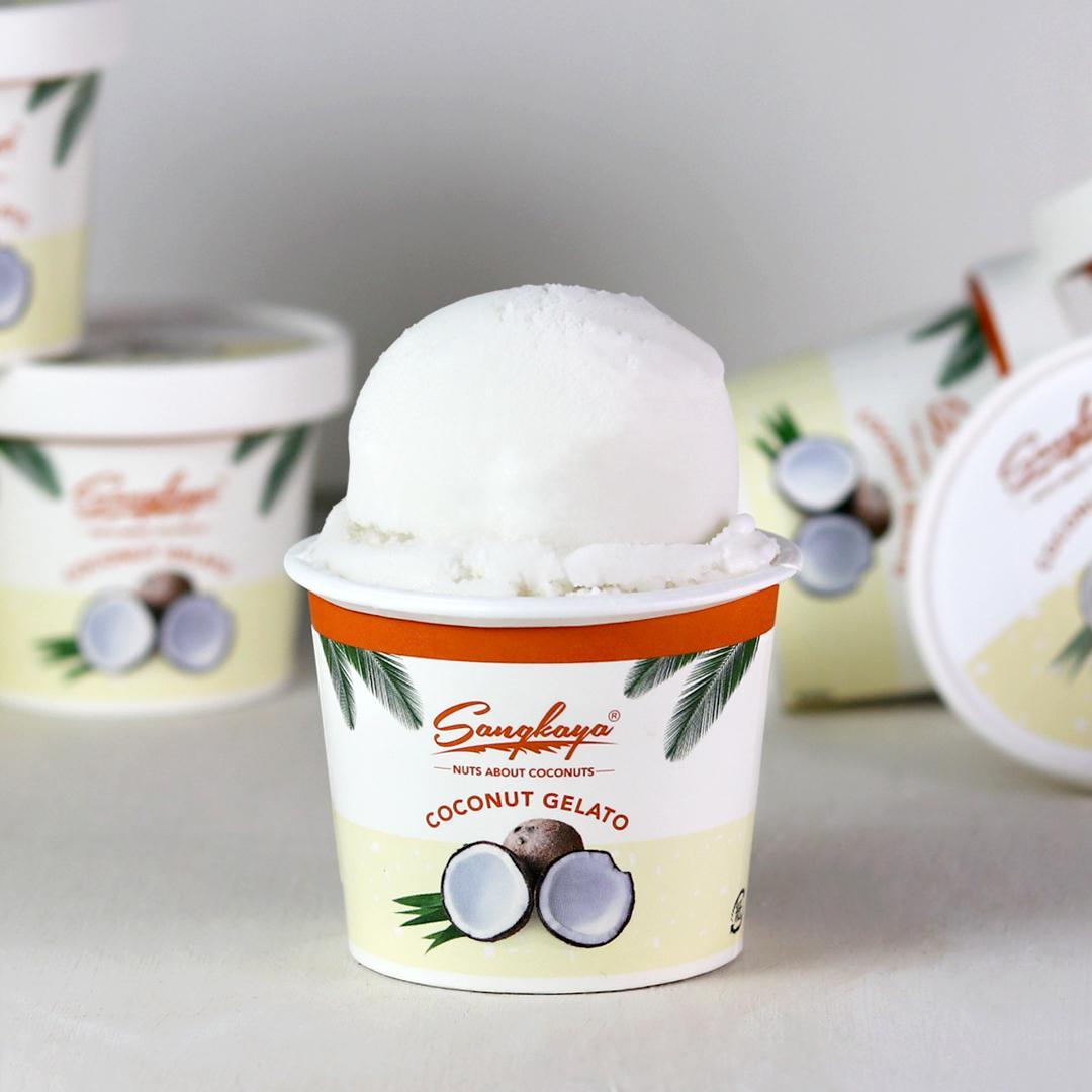 ［無添加、卵・乳不使用］ヴィーガンココナッツソルベ8個セット