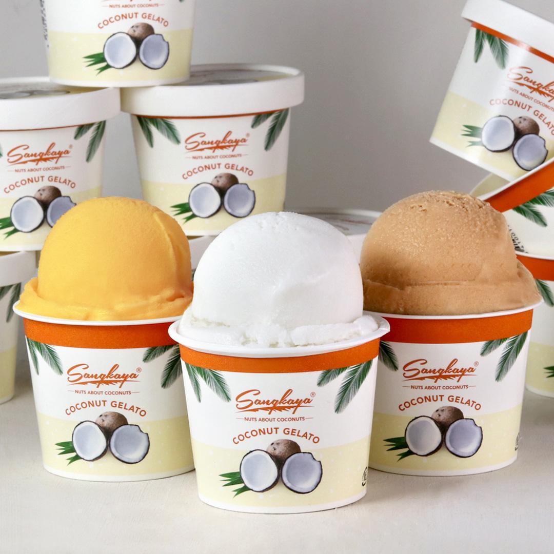 ［卵、香料不使用］ココナッツジェラート食べ比べ8個セット