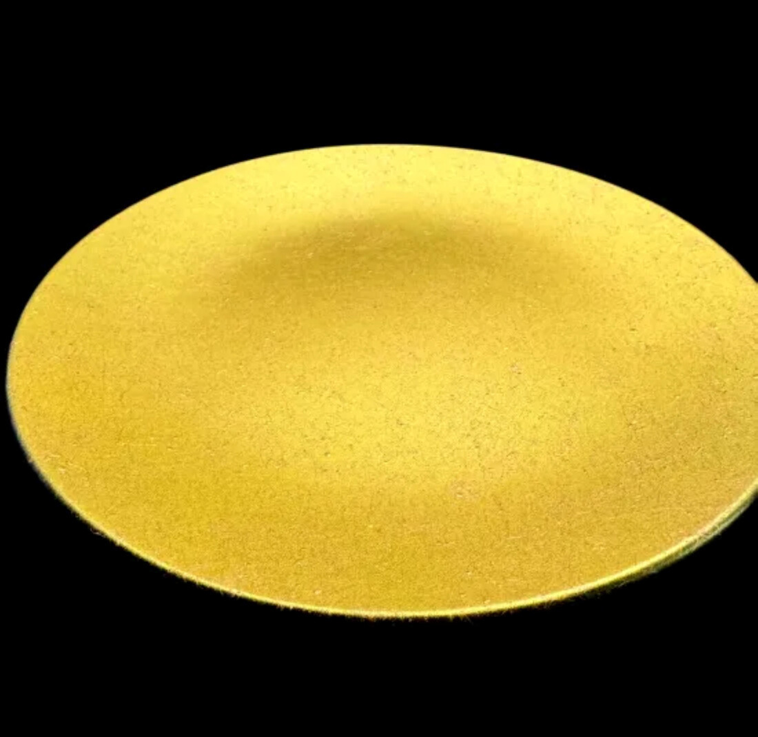 フラットプレート(D) 乱糸(マット仕上げ)ゴールド