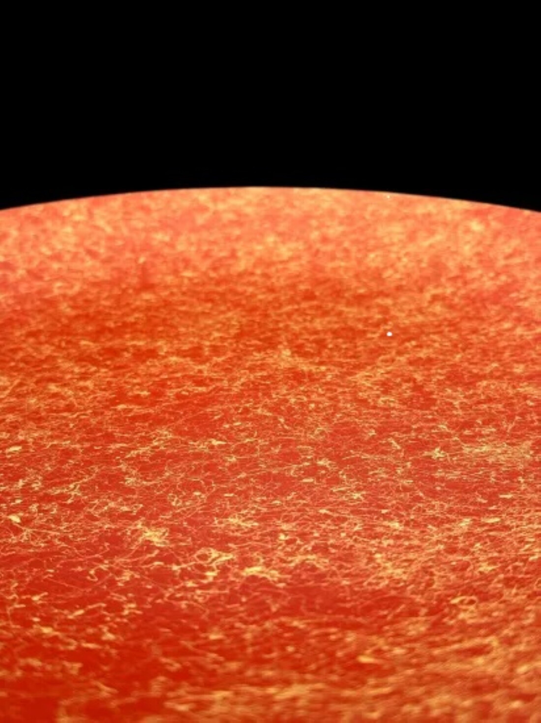 フラットプレート(D) 乱糸(マット仕上げ)本朱