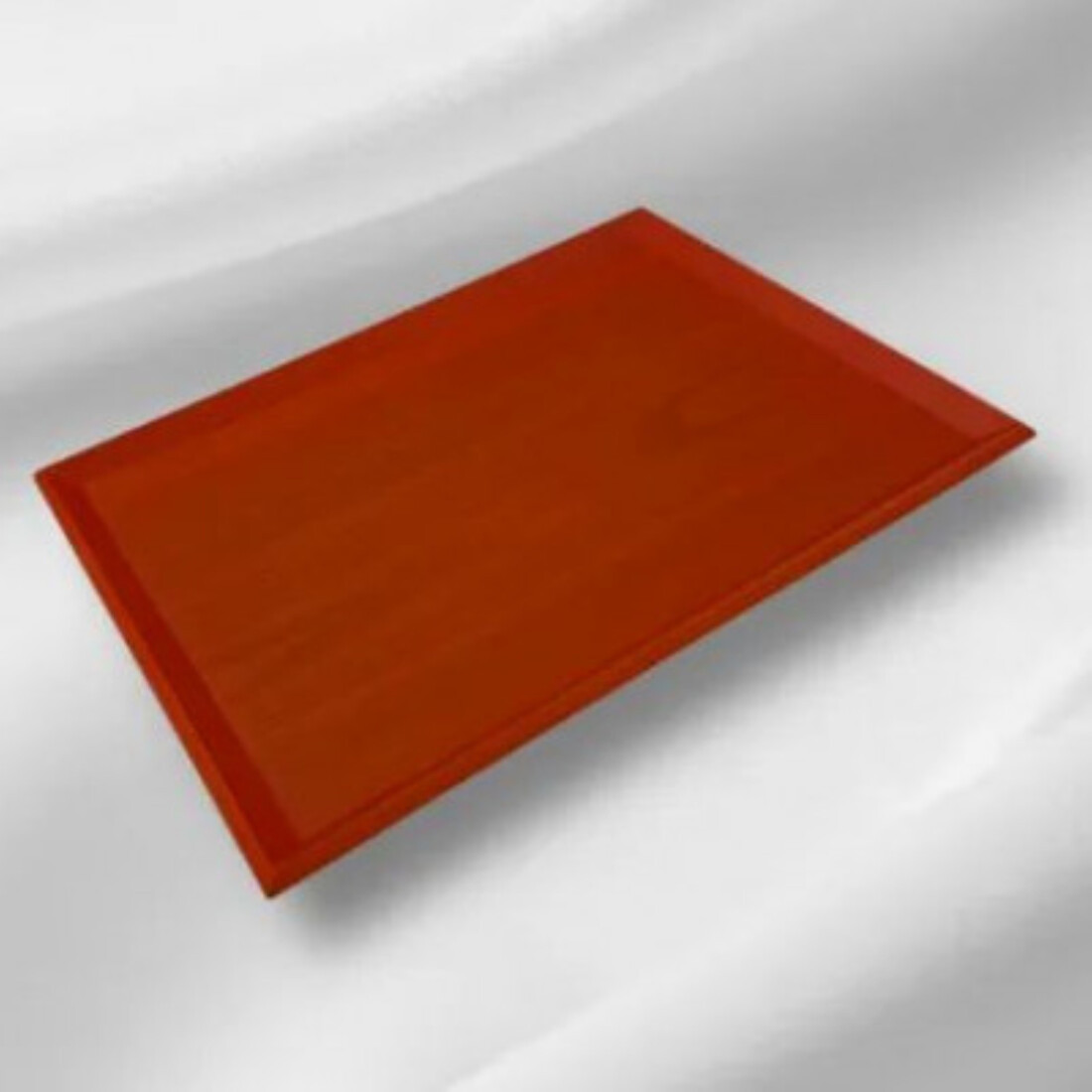 長手トレイ 緋色