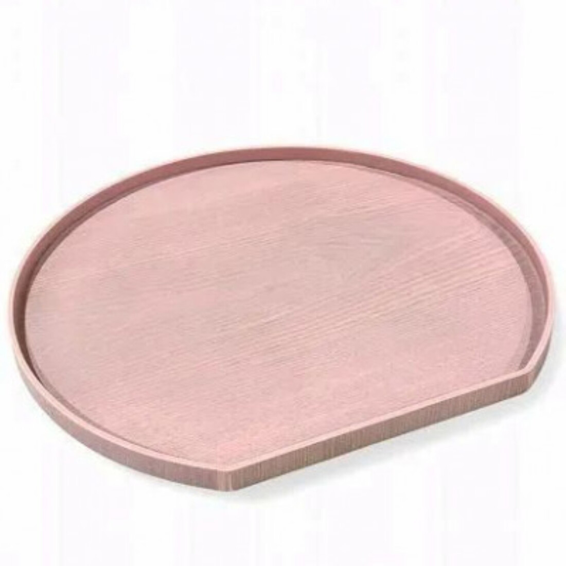 半月トレイ 桜色