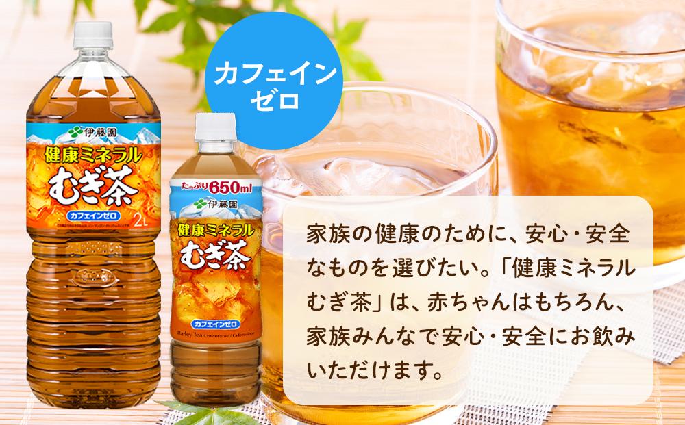 伊藤園　健康ミネラル麦茶　650ml×24本【１ケース】