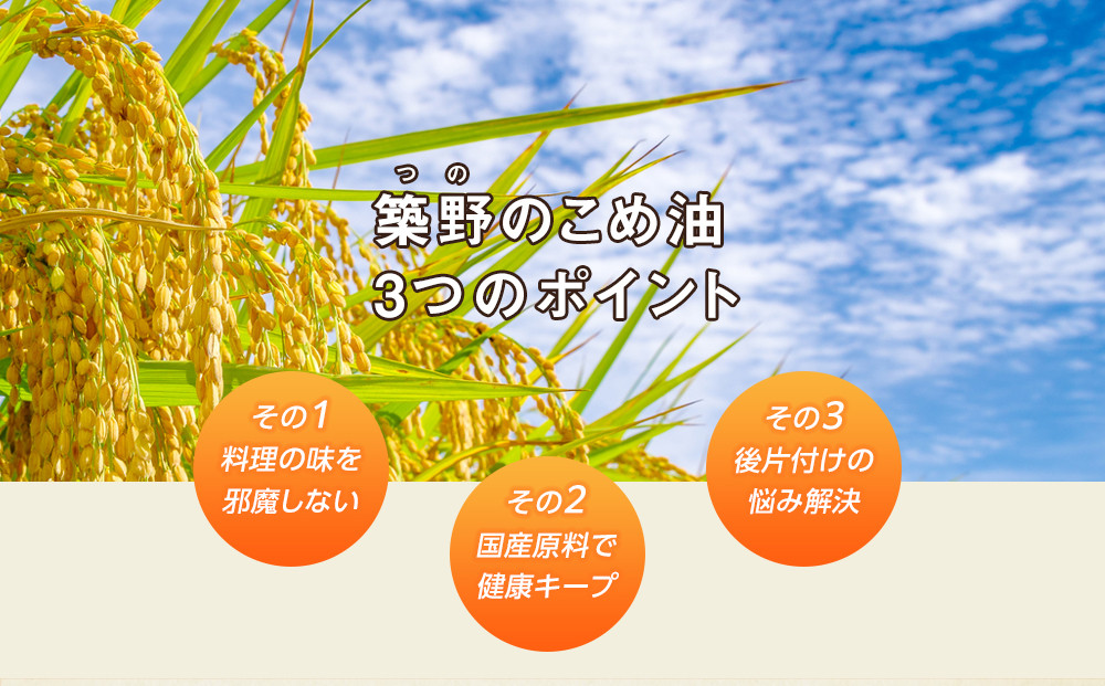 【大人気】【国産】こめ油　500g×6本【MS92】