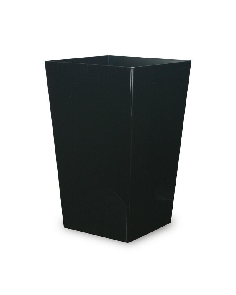 蒔絵調 ダストボックス M角 6.7L 桜ブラック タツクラフト 【Tk139】