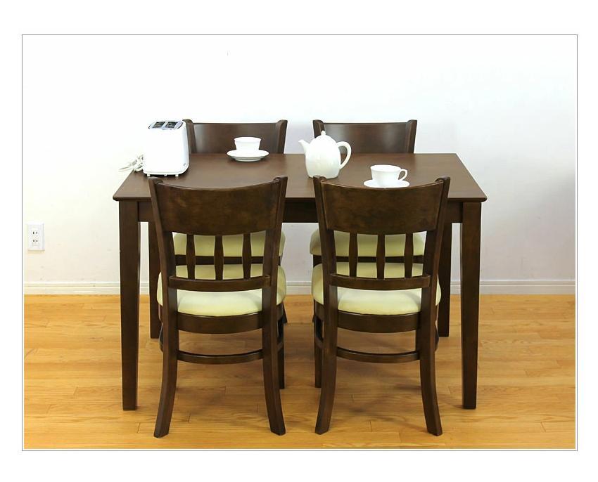 マーチ ダイニングテーブル 115 ライトブラウン AKU100282601