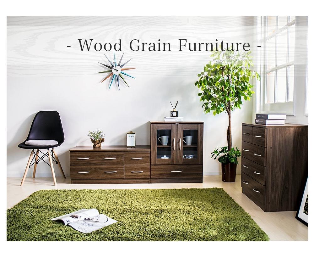 ブルーム ローチェスト ホワイトオーク AKU101184501