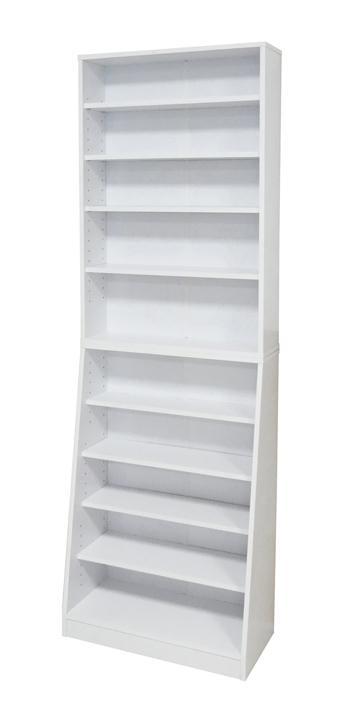 【ホワイト】大容量ホームシェルフ W60