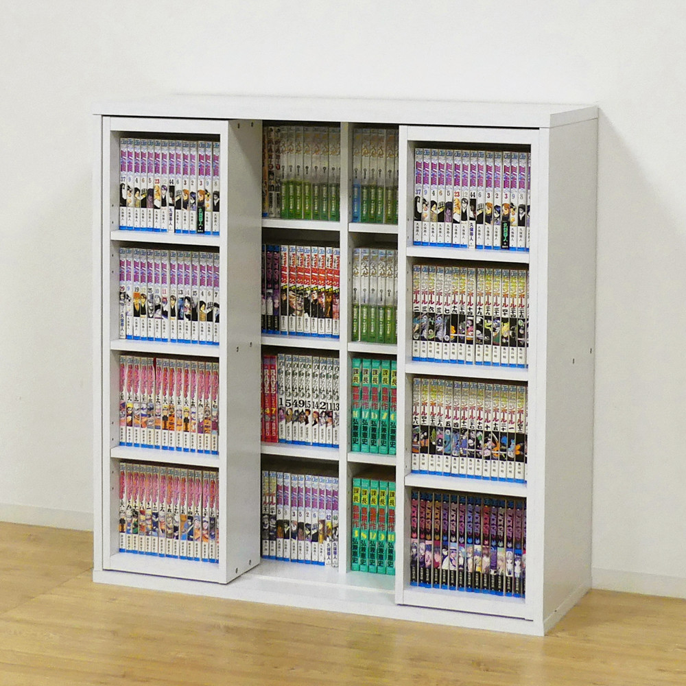 【ホワイトオーク】深型スライドシェルフ