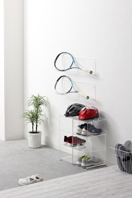 アクリリック ウォールシェルフ W60深型2個組