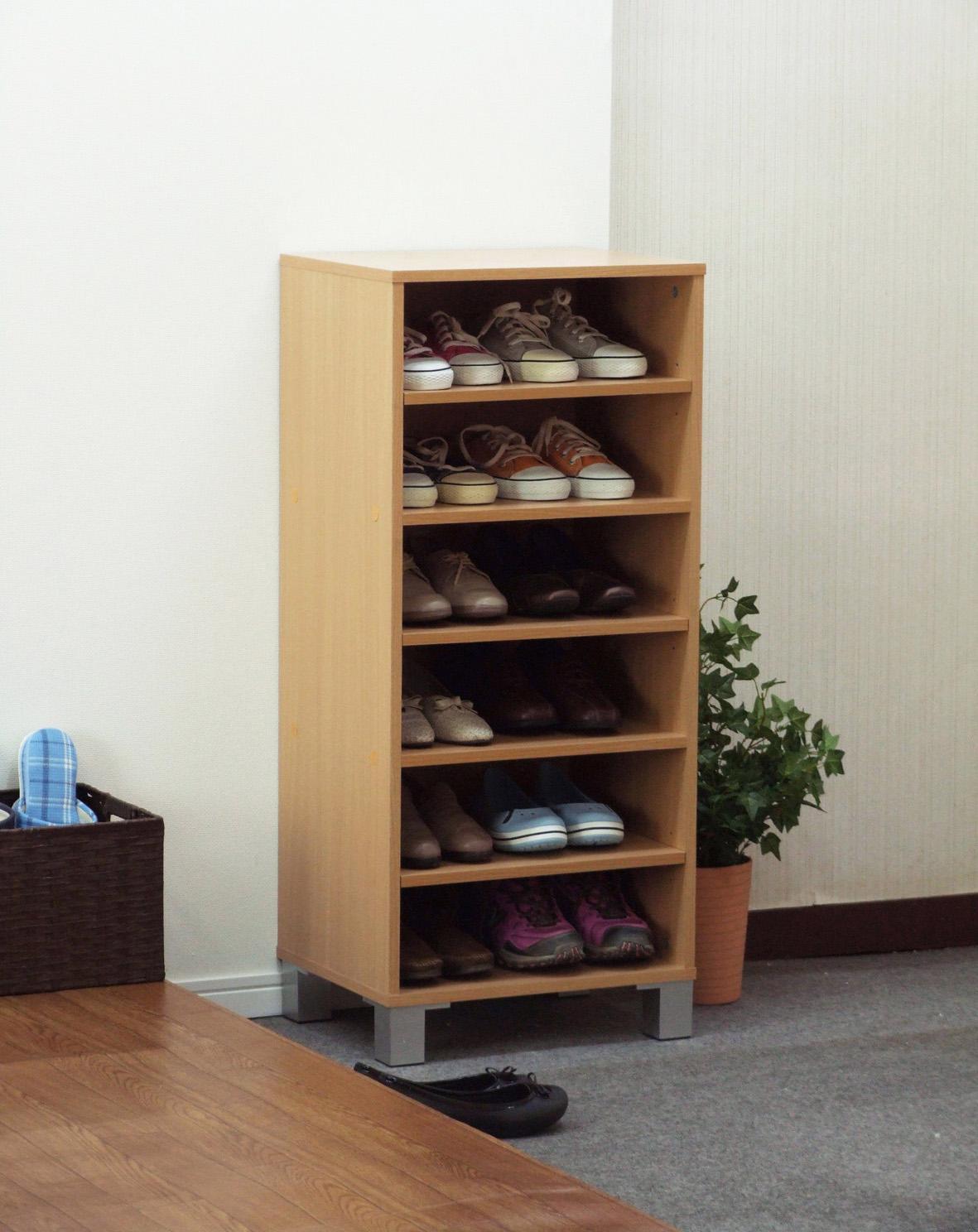 オープンシューズボックスW45 ナチュラル