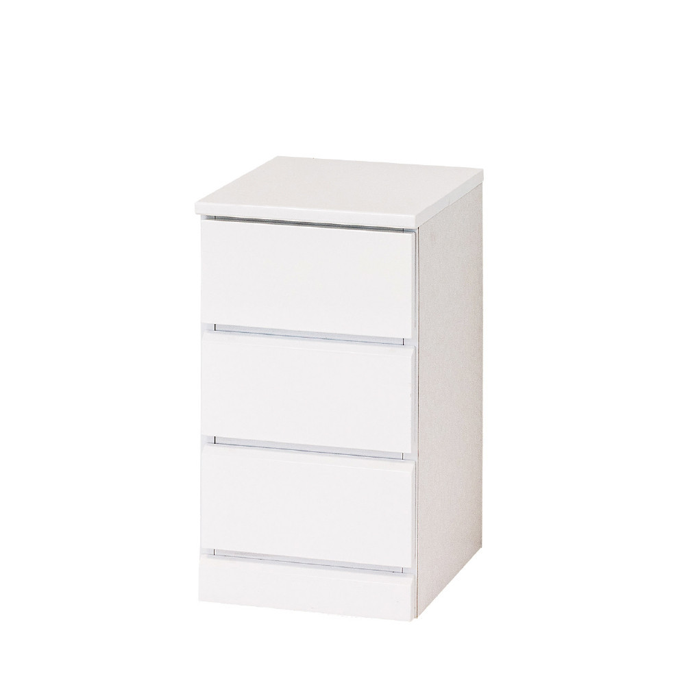 シャイン スリムチェスト3段 家具 収納